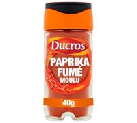 DUCROS - Épice Paprika Fumé pour Saveur Intense et Authentique, Flacon Pratique 40g - Le Lot De 4