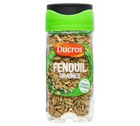 DUCROS - Fenouil | Saveur anisée et onctueuse | Idéal pour assaisonner vos plats | le flacon de 30g | LOT DE 4