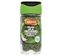 DUCROS - Mélange Ail et Fines Herbes | Saveurs gourmandes pour vos plats | Idéal pour assaisonner viandes et légumes | le flacon de 24 g | LOT DE 4
