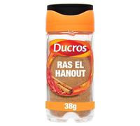 DUCROS - Mélange d’Épices Aromatique Ras el Hanout, Saveur Intense pour Vos Plats (Flacon 42 g) - Le Lot De 4