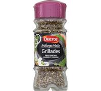 Ducros Mélange Malin Grillades Idéal pour vos Viandes et Poissons 17g (lot de 3)