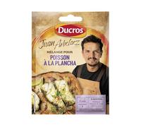 DUCROS - Mélange pour Poisson à la Plancha Juan Arbelaez, Assaisonnement à base d'échalote, de citron et d'aneth 20 g