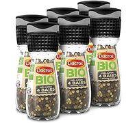 DUCROS - Moulin Mélange 4 Baies Bio 25 g - Lot de 6