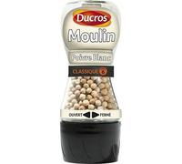 DUCROS - Moulin Poivre Blanc Classique N° 6 39G - Lot De 2 - meilleure offre