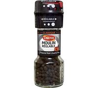 Ducros Moulin Réglable Poivre Noir Classique 28g (lot de 3