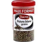 Ducros Poivre Blanc Grains Maxi Format 100g (lot de 3)