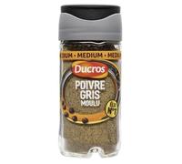 DUCROS - Poivre Gris Moulu 36G - Lot De 3