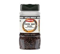 DUCROS - Poivre Noir en Grains Force 6, Arôme Intense et Puissant pour Cuisine Relevée (Pot 200g) - Le Lot De 3
