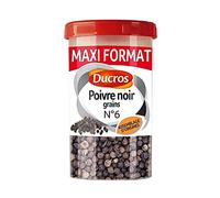 Ducros Poivre Noir Grains N°6 Assemblage d?Origines Maxi Format 90g (lot de 3