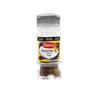 DUCROS - Poivre Noir Moulu Doux 32G - Lot De 4 - Livraison Gratuite