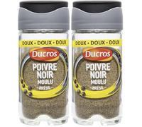 DUCROS - Poivre Noir Moulu du Brésil 32 g (Lot de 2)