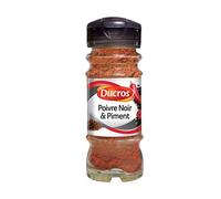 Ducros Poivre Noir & Piment 45g (lot de 3)
