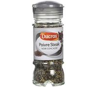 Ducros Poivre Steak Noir Concassé 38 g - Lot de 3