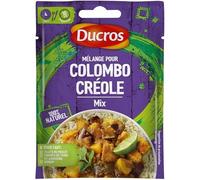 DUCROS - Sachet Malin Spécial Plat Créole Colombo 25G - Lot De 4