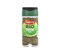 DUCROS - Thym Bio Aromatique pour Assaisonnement Naturel, Saveur Intense et Fraîcheur (Flacon 17g) - Le Lot De 4