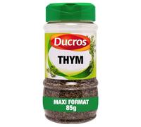 DUCROS - Thym | Saveur aromatique et onctueuse | Idéal pour assaisonner vos plats | le pot de 85 g | LOT DE 3