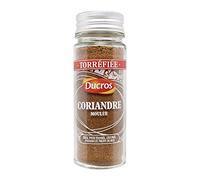 Ducros Torréfié Coriandre Moulue Idéal pour Viandes Légumes Poissons Fruits de Mer 40g (lot d