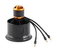 Duct Fan Brushless Motor Kuuleyn Qxmotor 50mm Edf 12 Blades Ducted Fan With Qf26115000kv 34s Brushless Motor For Rc Airplane (CCW)