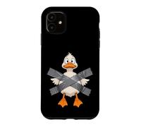 Duct Tape Funny Duck Tape Cartoon Animal Pun Coque pour iPhone 11