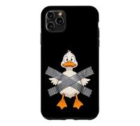 Duct Tape Funny Duck Tape Cartoon Animal Pun Coque pour iPhone 11 Pro Max