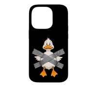 Duct Tape Funny Duck Tape Cartoon Animal Pun Coque pour iPhone 14 Pro