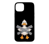 Duct Tape Funny Duck Tape Cartoon Animal Pun Coque pour iPhone 15 Plus