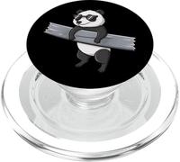 Duct Tape Funny Panda Lover Animal Lover Zoo Garçons Filles Enfants PopSockets PopGrip pour MagSafe