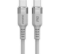 Dudao 100W Quickly Charge Chargeur rapide Câble USB type C, câble de charge PowerDelivery 3.1, QC3.0 20V/5A 1m gris