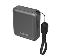 Dudao K22+ Power Bank 10 000 mAh - Ultra Compact, Charge Rapide 22,5 W avec Power Delivery, Câble USB?C intégré au pendentif, parfait pour les voyages, smartphones, tablettes