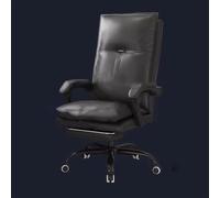 DUddTTW Fauteuil de Direction Chaises de Bureau réglables, pivotantes à 360 °, avec accoudoirs et pédales, inclinables, ergonomiques en éponge Robuste