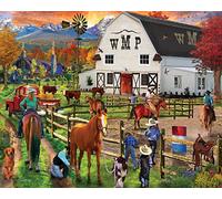 Dude Ranch 1000pc Puzzle par White Mountain Puzzles