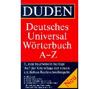 Duden Deutsches Universal Wörterbuch A-Z