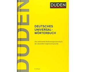 Duden deutsches Universalworterbuch: Duden Deutsches Universalworterbuch 9th