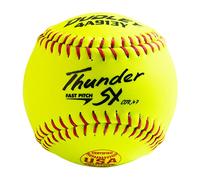 Dudley ASA Thunder SY 30,5 cm (.47) Fast Pitch Softball - Coque synthétique - Lot de 12