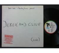 DUDLEY MOORE PETER COOK - DEREK AND CLIVE LIVE VINYL LP[ILPS9434]1976 PETER COOK/DUDLEY MOORE
