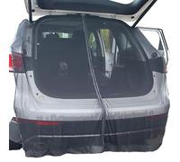 DUDOK Portail arrière en filet pour camping - Aimant d'aspiration pour voiture Camping Tailgate Shade - Parasol respirant coupe-vent pour camping, protection de la vie privée, vacances en plein air