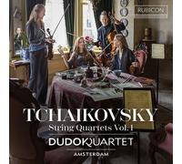 Dudok Quartet Of Amsterdam - Tchaikovsky: Volume 1 - String Quartets Nos. 1 & 2 [Compact Discs]