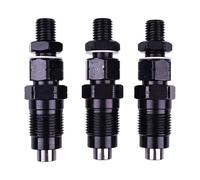 DUDSN Lot de 3 injecteurs 119717-53000 119717-53001 compatibles avec Yanmar 3TNV76 4TNE92 pour Komatsu 3D76E-6 3D76E-6 3D76E-5N-BA PC20MR-2 PC22MR-3 PC26MR-3 Couleur : noir