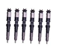 DUDSN Lot de 6 injecteurs de carburant RE556741 295050-1430 compatibles avec John Deere 1070E 1170E 1110E 1210E 1510E 210K 310SK 344K 410K 444K 524K 550K 700K 750K 88K 50 K