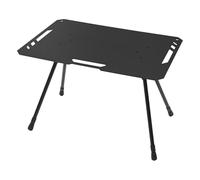 Dudsodi Table de Pique-Nique portative - Table de Camping extérieure en d'aluminium - Portable réglable en Hauteur pour Pique-Nique, Plage, Voyage, fête, Camping, terrasse