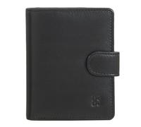 DuDu Bilbao Porte-monnaie Protection RFID Cuir 8.5 cm noir