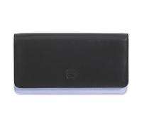 DuDu Porte-monnaie RFID en cuir 17,5 cm gris