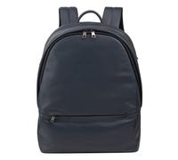 DuDu Casablanca Daypack Cuir véritable 40 cm Compartiment ordinateur bleu