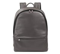 DuDu Casablanca Daypack Cuir véritable 40 cm Compartiment ordinateur gris
