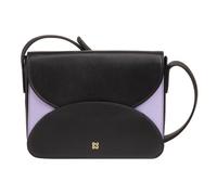 DuDu Cefalonia Sac à bandoulière Cuir véritable 21 cm violet