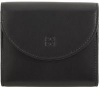 DuDu Colorful Malaga Porte-monnaie Protection RFID Cuir 8.5 cm noir