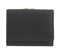 DuDu Corsica Porte-monnaie Protection RFID Cuir 11 cm noir