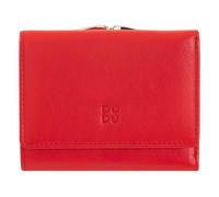 DuDu Corsica Porte-monnaie Protection RFID Cuir 11 cm rouge