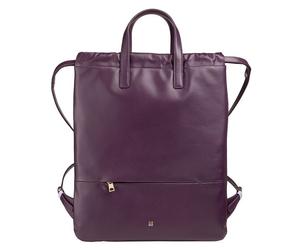 DuDu Ellesmere Sac à dos de ville Cuir 44 cm violet