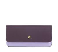 DUDU Étui à Lunettes en Cuir véritable Souple avec Fermeture magnétique, étui à Lunettes de Soleil coloré Deep Purple